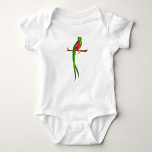Cute bird Quetzal Romper