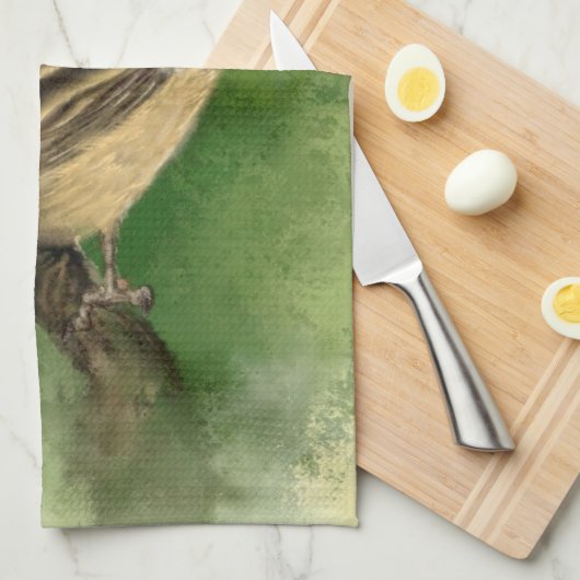 Cute Bird Serviette de cuisine (Quart Plié)