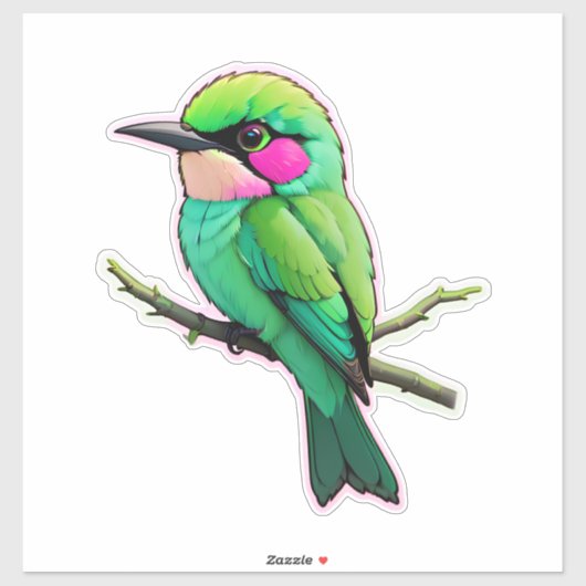 Cute Bird Sticker (Vel)
