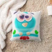 Cute Birdie Chill Coussin (Couverture)