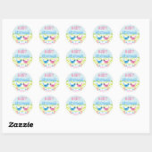 Cute Birdies Baby shower Envelope Seals Stickers (Vel)