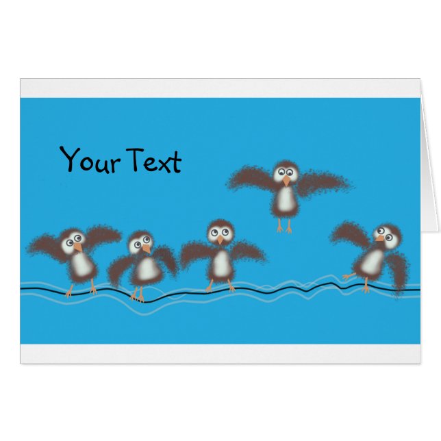 Cute Birds (Voorkant Horizontaal)