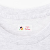 Cute Birds Custom Personalized Name Clothing Labels (Aangebracht)
