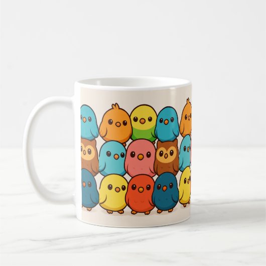 Cute birds mug (Gauche)