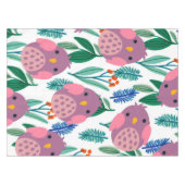 Cute Birds Pattern Tafelkleed (Voorkant (Horizontaal))