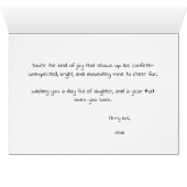 Cute Birthday Balloons Card for Stepbrother (Intérieur Horizontal (Bas))