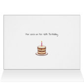 Cute Birthday Balloons Card Great Granddaughter (Intérieur Horizontal (Haut))