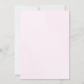 Cute Birthday Cake Anniversaire Invitation (Dos)