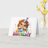 Cute Birthday-kaart Kaart (Gele Bloem)