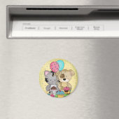 Cute Birthday Magneet (Insitu (Vaatwasser))