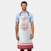 Cute biscuite Cuisine de la famille tablier de Noë (Porté)