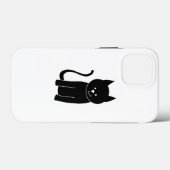 Cute Black Cat Case-Mate iPhone Case (Achterkant (horizontaal))