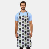 Cute Black Cat Colorful Pet Schort (Gedragen)