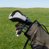 Cute Black Cat Photo Golfheadcover (Insitu)