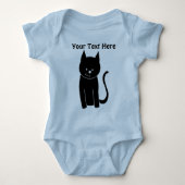 Cute Black Cat Romper (Voorkant)