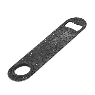 Cute Black Cheetah Leopard Motif d'impression