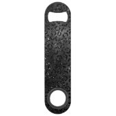 Cute Black Cheetah Leopard Motif d'impression (Devant)