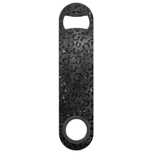 Cute Black Cheetah Leopard Motif d'impression (Devant)