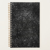 Cute Black Cheetah Leopard Peau Imprimer Animal (Devant)