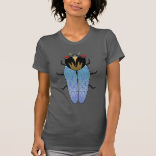 Cute Black Cicada T-shirt
