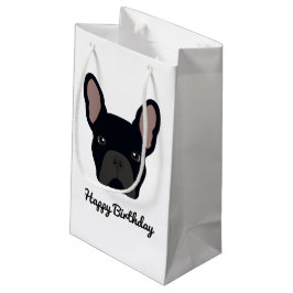 Cute Black French Bulldog Birthday Klein Cadeauzakje