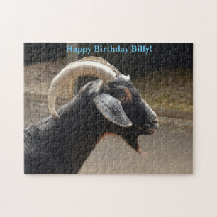 Cute Black Goat Legpuzzel