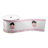 Cute Black Hair Ballerina Gift Lint (Spoel)