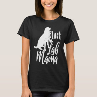Cute Black Labs Mama Labrador Retriever T-shirt