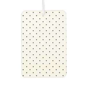 Cute black polka stipt elegant stijlvol chic luchtverfrisser