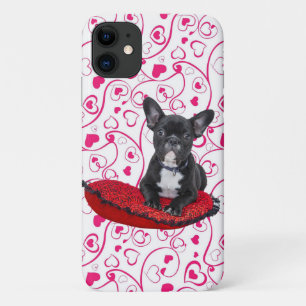 Cute Black Puppy iPhone 11 Hoesje