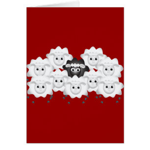 Cute Black Sheep of the Family