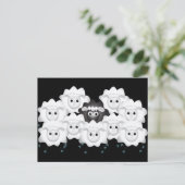 Cute Black Sheep of the Family Briefkaart (Staand voorkant)