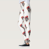 Cute Black Tan Bernedoodle Leggings (Links)