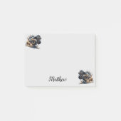 Cute Black White Power Race Monster Truck Post-it® Notes (Voorkant)