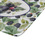Cute Blackberries Waterverf Snijplank (Hoek)