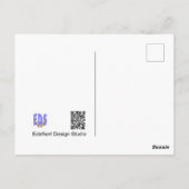 Cute Blackbird Pair DIY Briefkaart (Achterkant)