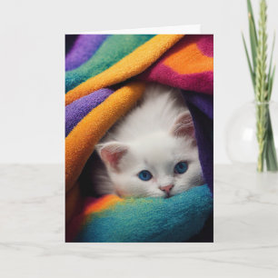 CUTE BLANC CUISINE CAT CUISINE PENSANT VOTRE CARTE