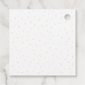  Cute Blauwgroen Monster Bedankjes Labels (Achterkant)