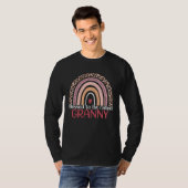 Cute Blessed To Be Called Granny Rainbow Leopard M T-shirt (Voorkant volledig)