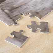 Cute Bleu Jay Songbird sur Treestump Jigsaw Puzzle (Côté)