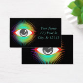 Cute Blinking Eye Thunder_Cove Visitekaartje (Bureau)