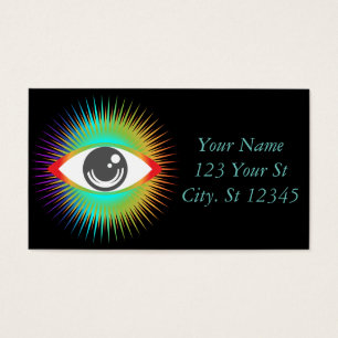 Cute Blinking Eye Thunder_Cove Visitekaartje