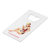 Cute Blonde Martini Bikini Girl Thunder_Cove (Dos Angle)