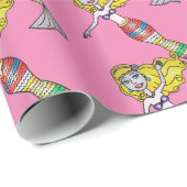 Cute Blonde Mermaid Thunder_Cove Cadeaupapier (Rol Hoek)