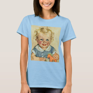 Cute Blonde Scandinavian Baby Boy of Girl T-shirt