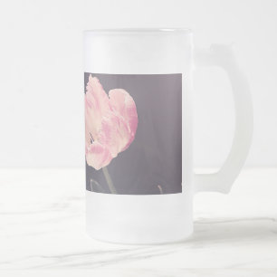Cute Blooming Tulips - Persoonlijk Matglas Bierpul