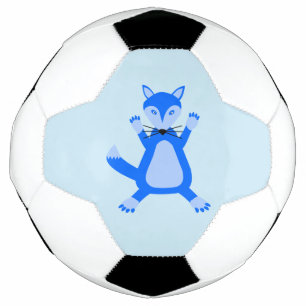 Cute Blue Baby Boy Fox