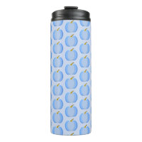 Cute Blue Baby Boy Pumpkin Custom Patterned
