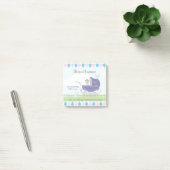 Cute  Blue Baby Carriage Post-it® Notes (Kantoor)