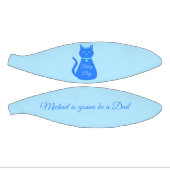 Cute Blue Baby Cat Custom Dad to be Basketbal (Panelen)
